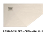 Receveur de douche, sur mesure, largeur 60 à 210 cm X 60 à 100 cm, Garantie 5 ans, résine pleine masse PN24 de couleurs, LIVRAISON OFFERTE